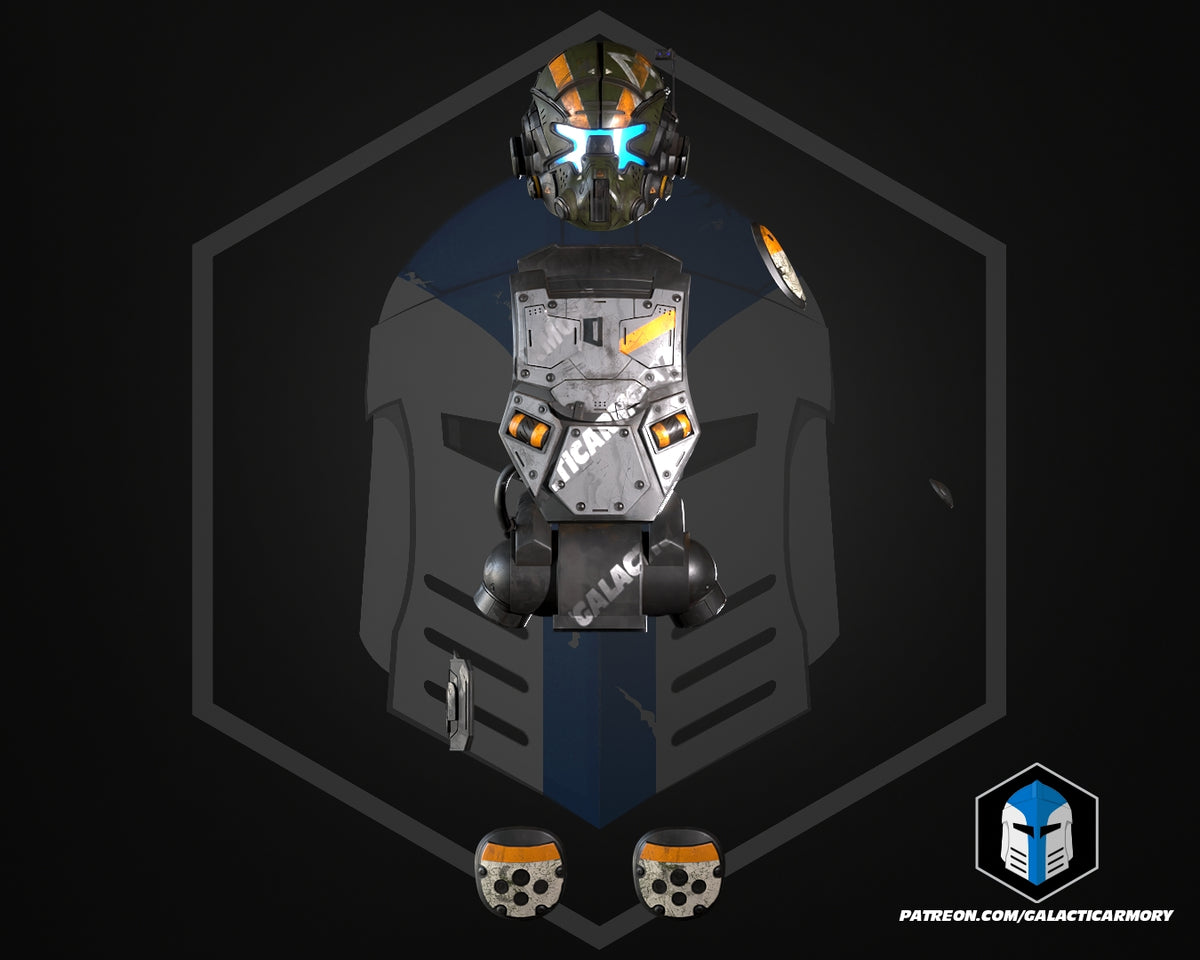 Jack Cooper's Armor and Jump Kit - 3D Print Files – Galactic Armory