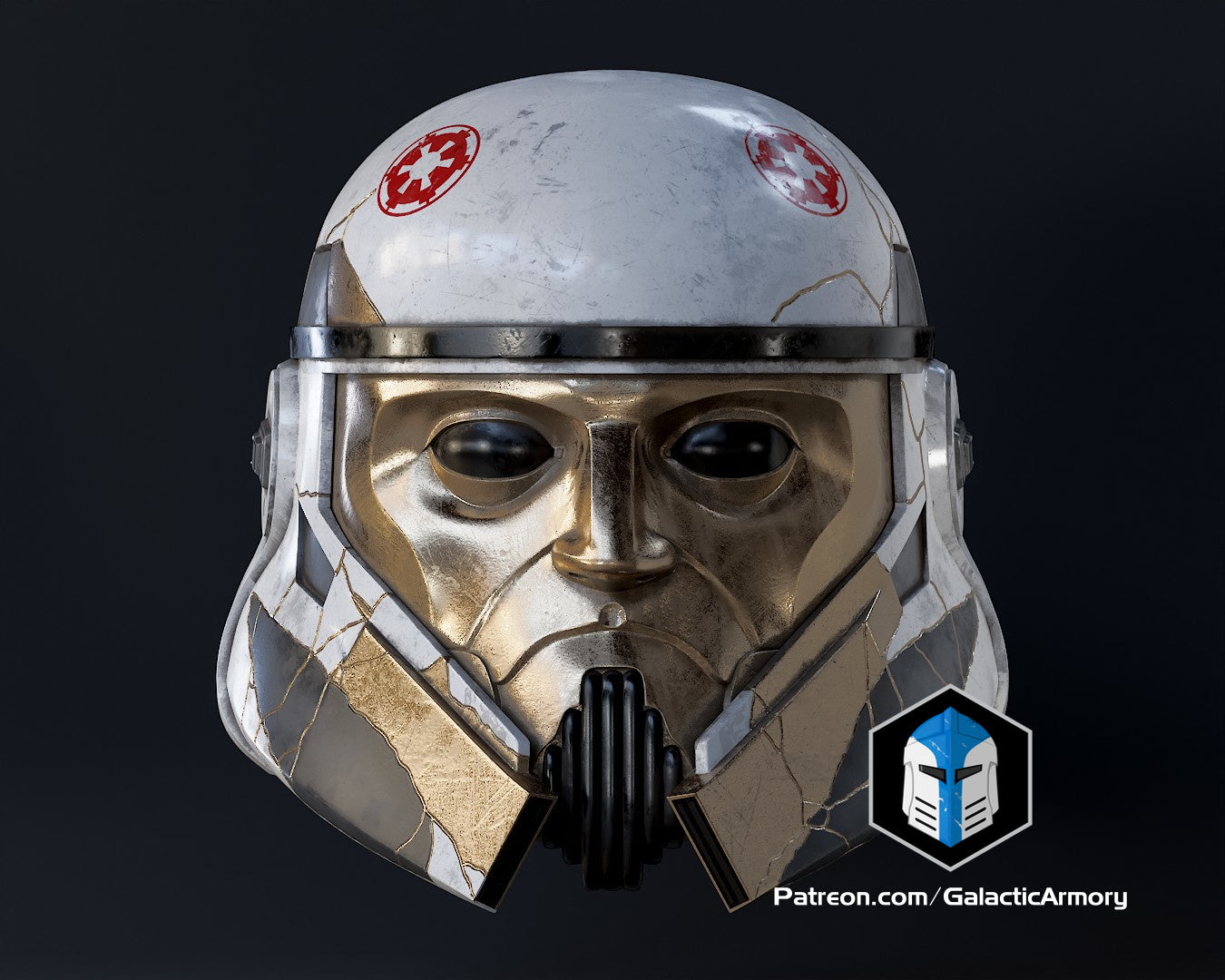 Captain Enoch Night Trooper Helmet - 3D Print Files