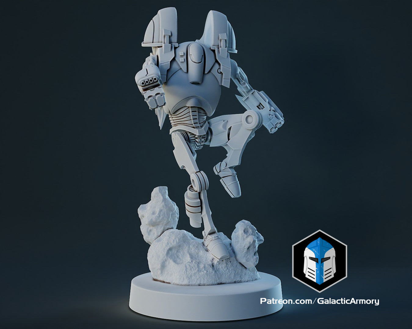 1:48 Scale Battle Droid Army - B2 Class - 3D Print Files