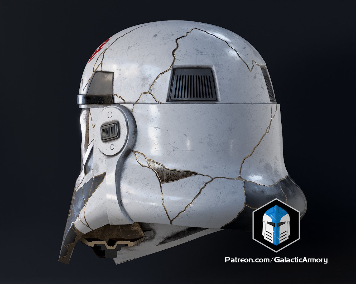 Captain Enoch Night Trooper Helmet - 3D Print Files