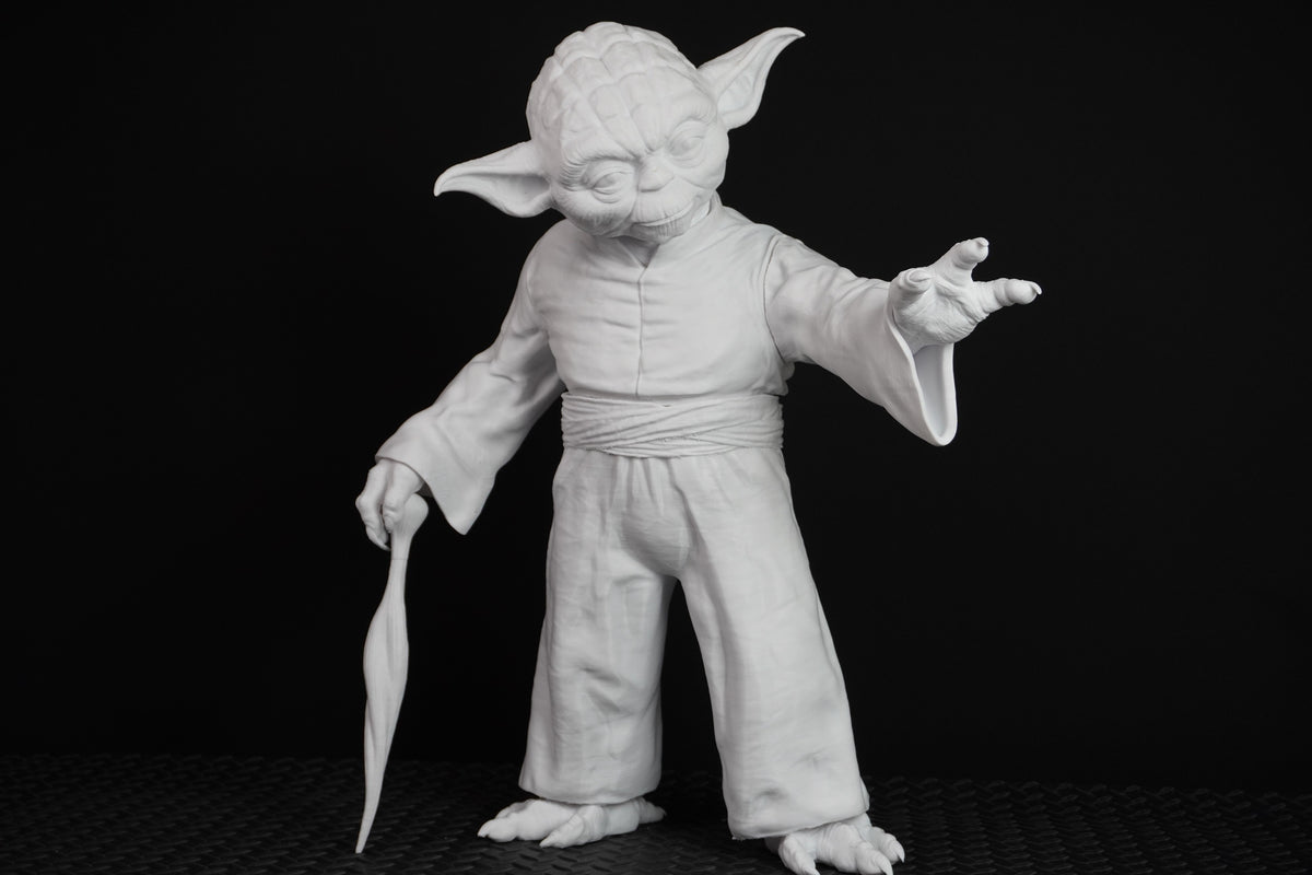 Life Sized Yoda Statue Pose 1 DIY Galactic Armory