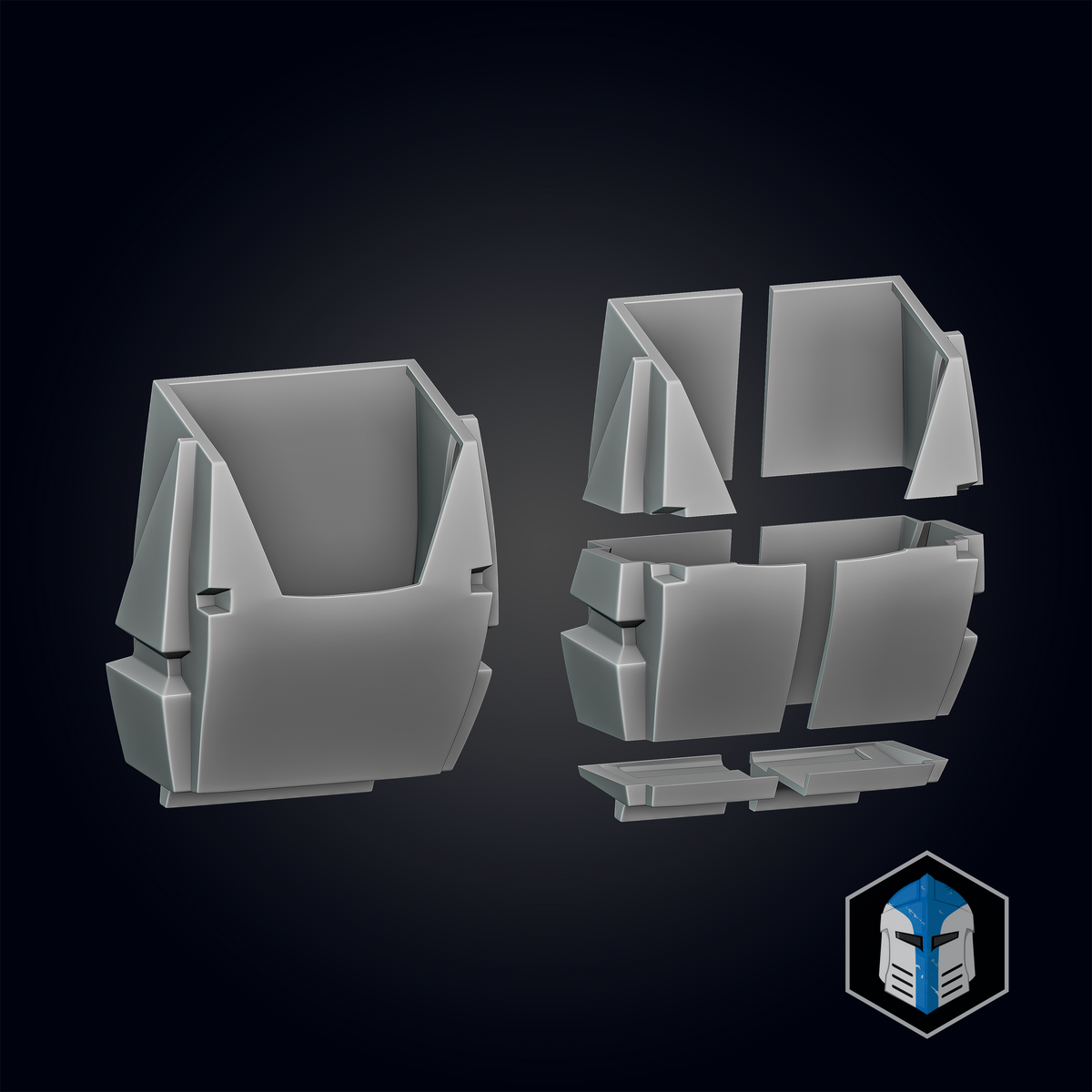 Clone Trooper Backpack - 3D Print Files – Galactic Armory