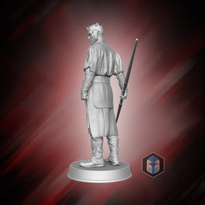 Darth Maul Figurine - Sith Assassin - 3D Print Files - Galactic Armory