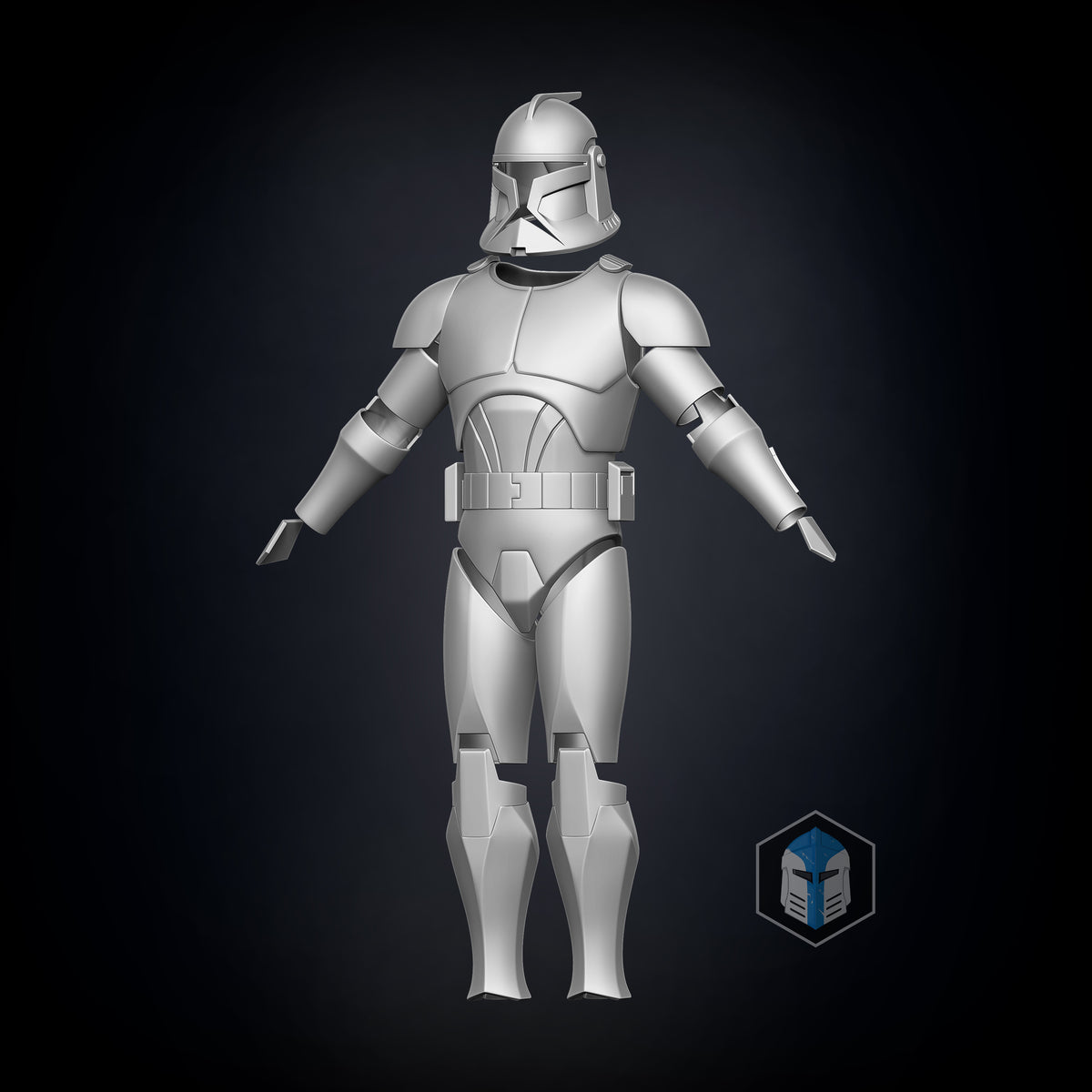 Phase Animated Clone Trooper Armor 3D Print Files – Galactic