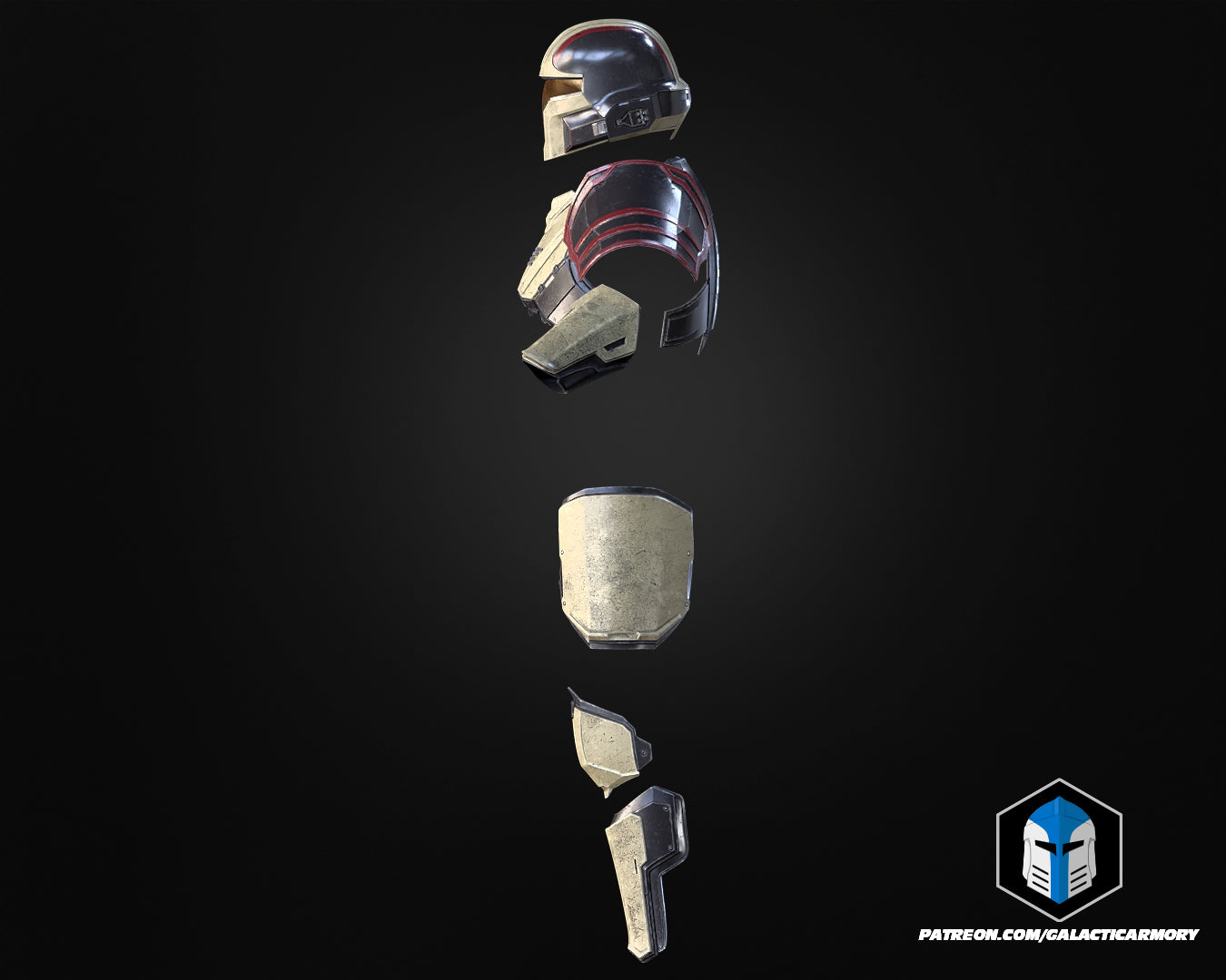 Helldivers 2 Helmet and Armor - Champion of the People - 3D Print Files