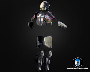Helldivers 2 Helmet and Armor - Champion of the People - 3D Print Files