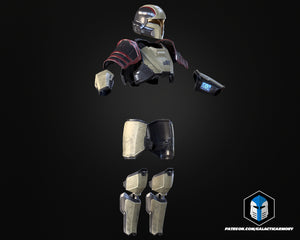 Helldivers 2 Helmet and Armor - Champion of the People - 3D Print Files