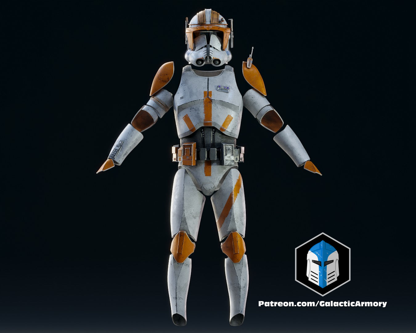 Commander Cody Armor Accessories - 3D Print Files