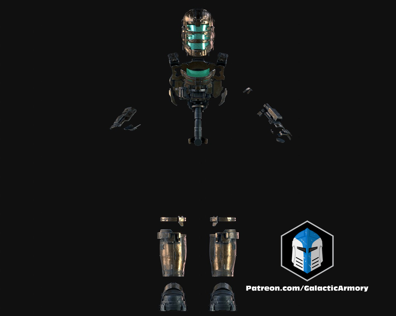 Isaac Clarke Level 1 Engineer Armor - 3D Print Files