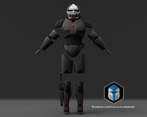 Bad Batch Wrecker Armor - 3D Print Files - Galactic Armory