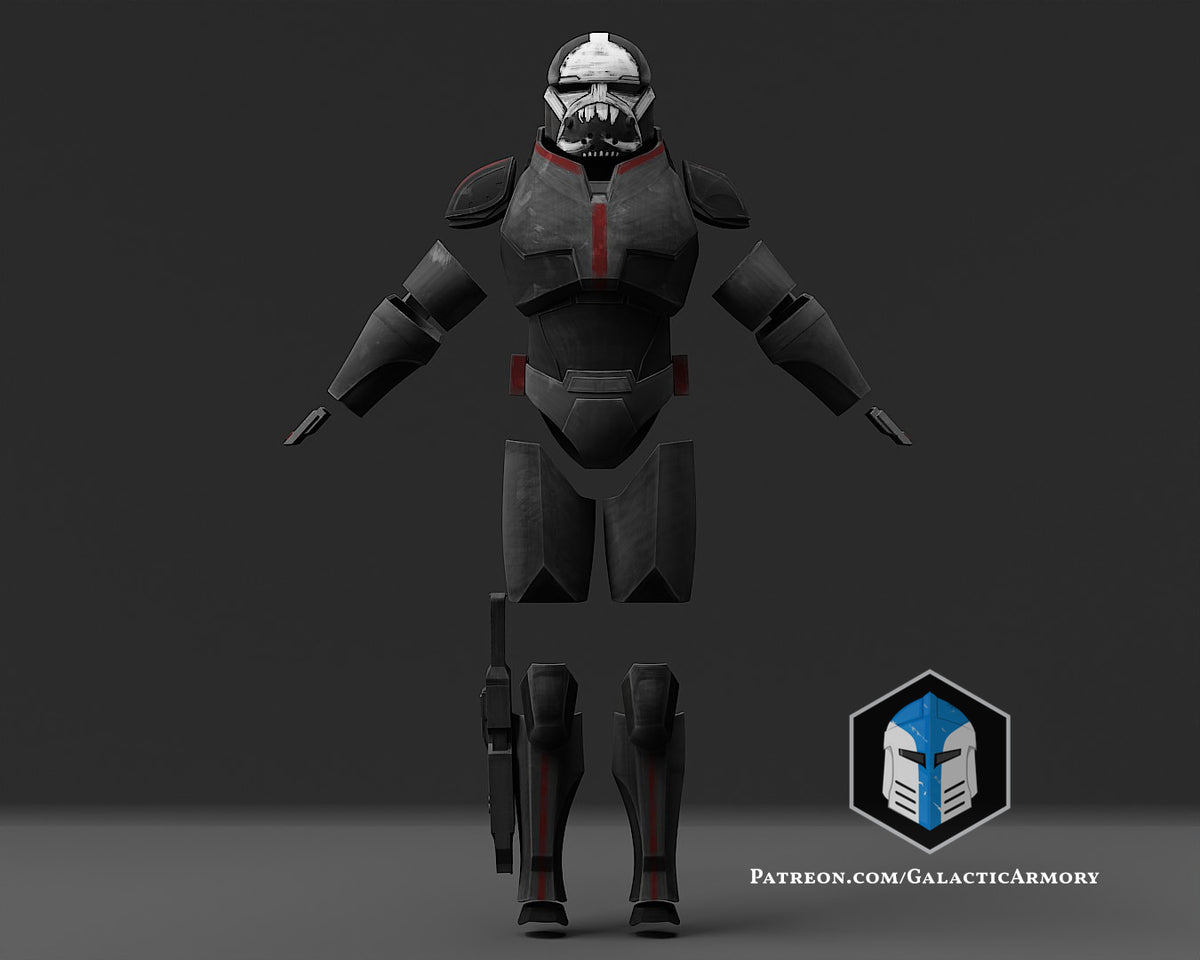 Bad Batch Wrecker Armor - 3D Print Files – Galactic Armory