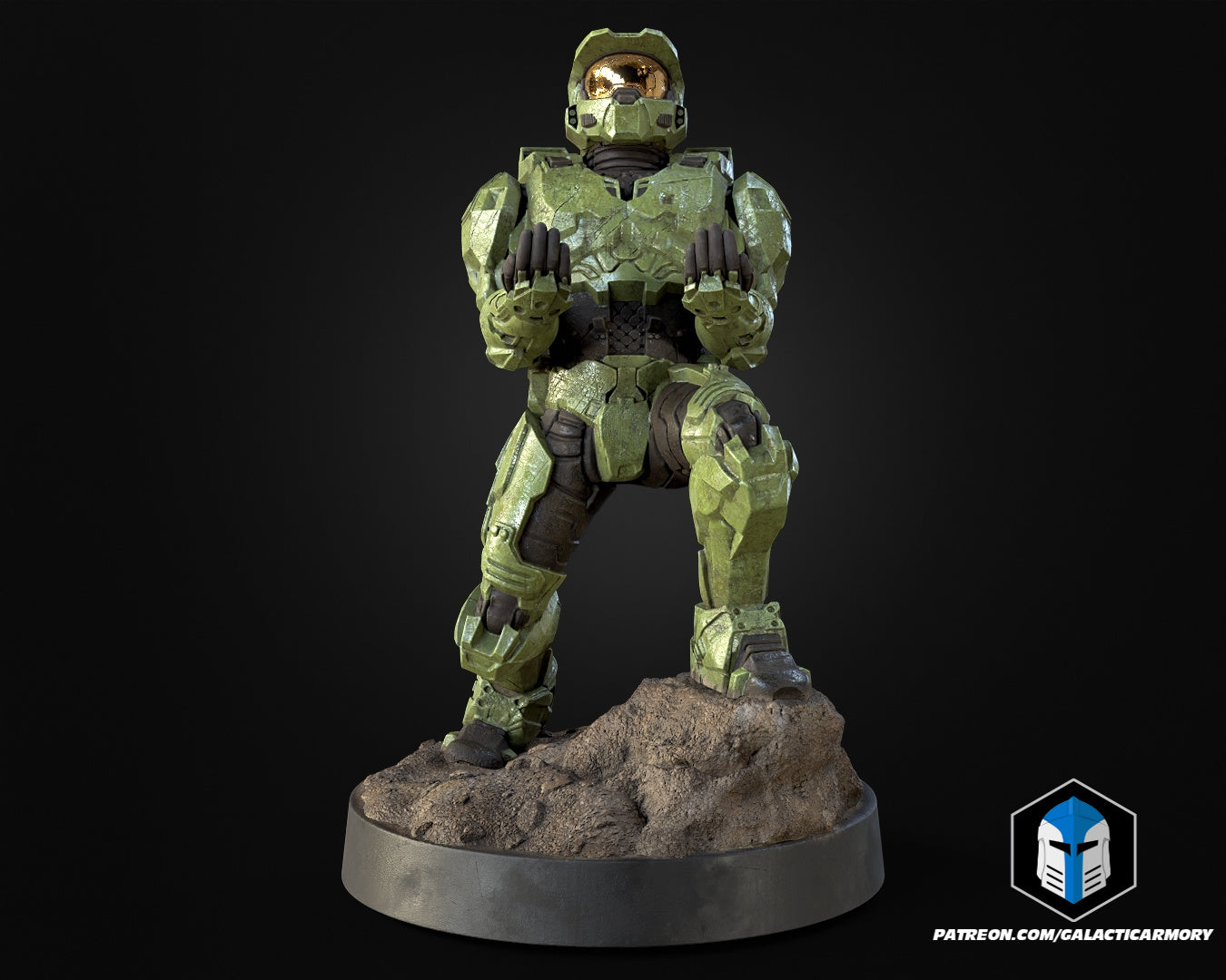 Master Chief Controller Holder - 3D Print Files