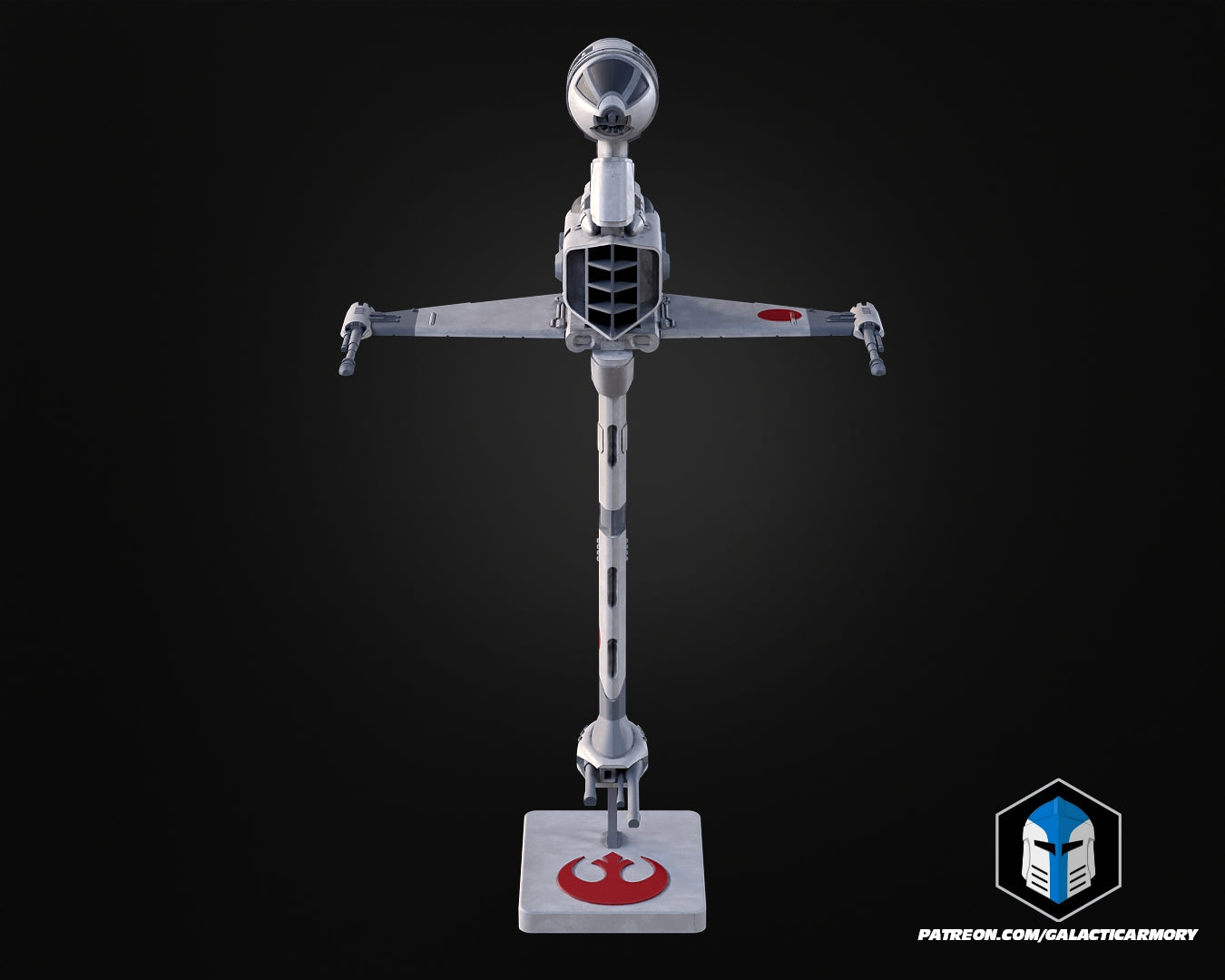 B-Wing Vehicle Kit Card - 3D Print Files