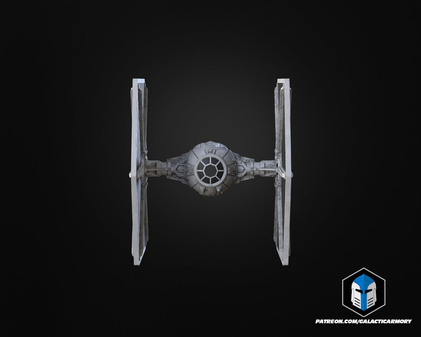Tie Fighter Vehicle Kit Card - 3D Print Files