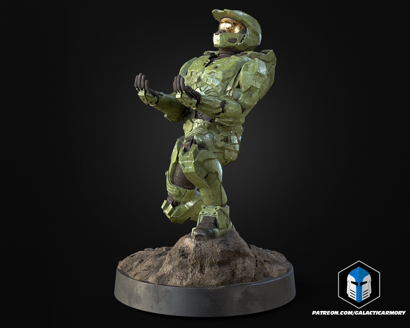 Master Chief Controller Holder - 3D Print Files