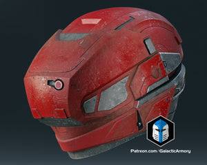 Halo Reach Gungnir Helm - 3D-Druckdateien