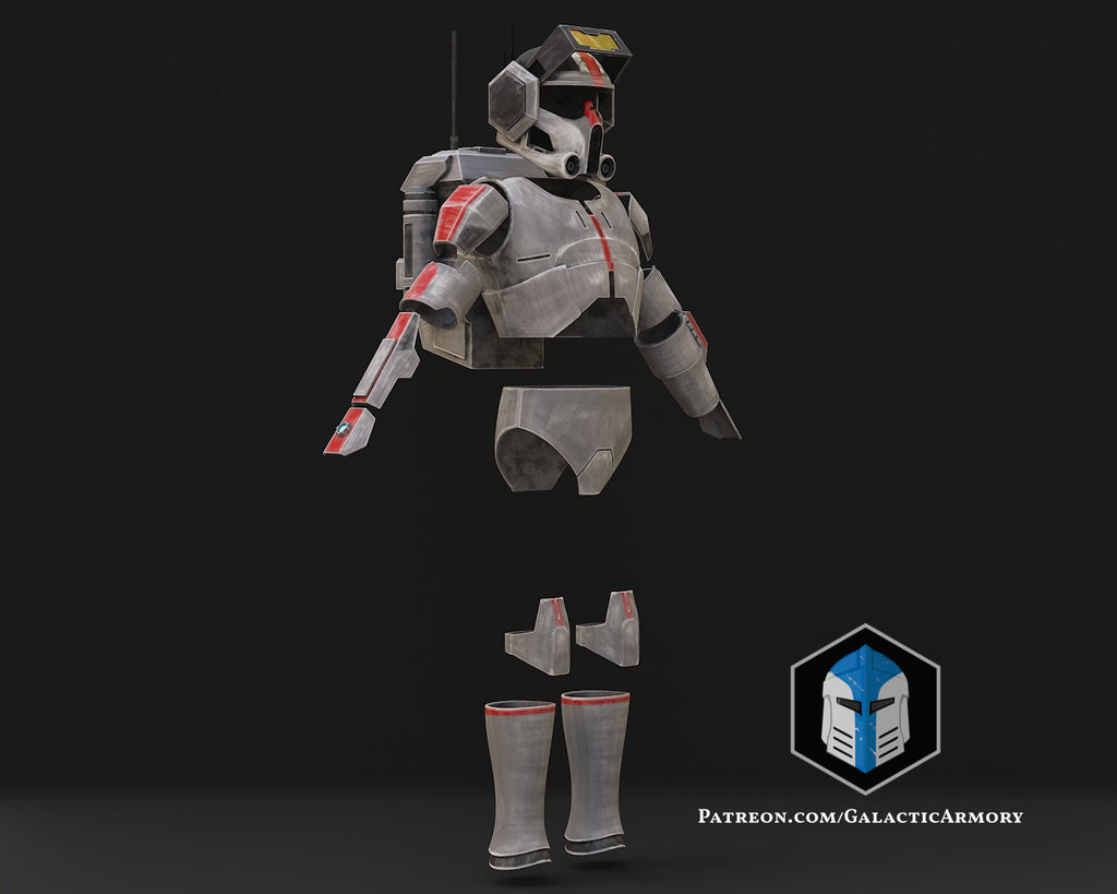 Bad Batch Tech Armor - 3D Print Files – Galactic Armory