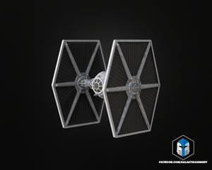 Tie Fighter Vehicle Kit Card - 3D Print Files