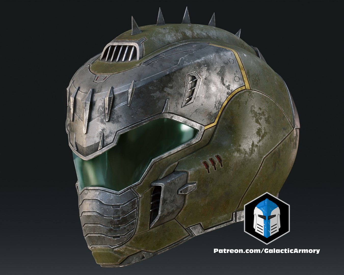 Doom Slayer Dark Ages Helmet and Armor - 3D Print Files