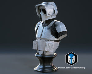 Scout Trooper Bust - 3D Print Files