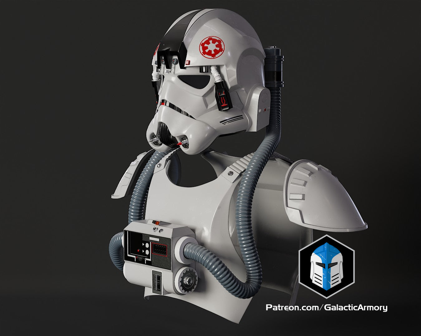 At Driver AT-AT Driver Armor - 3D Print Files – Galactic Armory