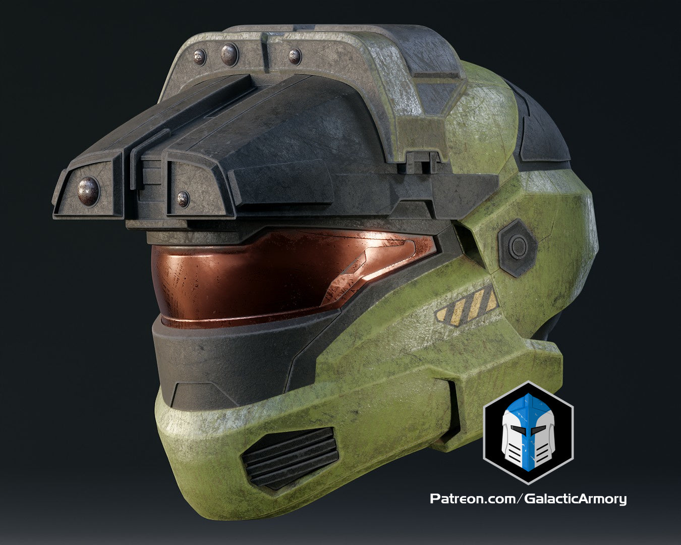 Halo Reach Scout - Jun Helmet - 3D Print Files