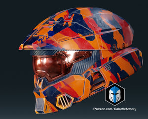 Halo Infinite Mark 7 Helm - 3D-Druckdateien