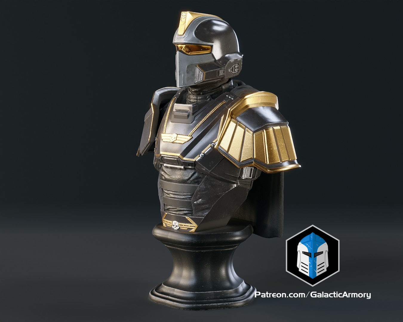 Helldivers 2 - Hero of the Federation Bust - 3D Print Files