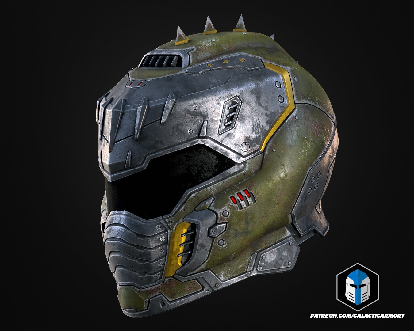 Slayer Dark Ages Helmet and Armor - 3D Print Files