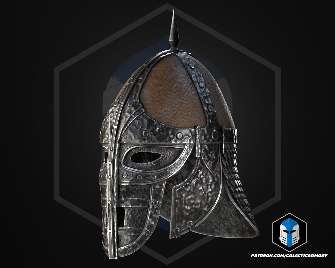 Skyrim Hold Guard Helmet - 3D Print Files – Galactic Armory