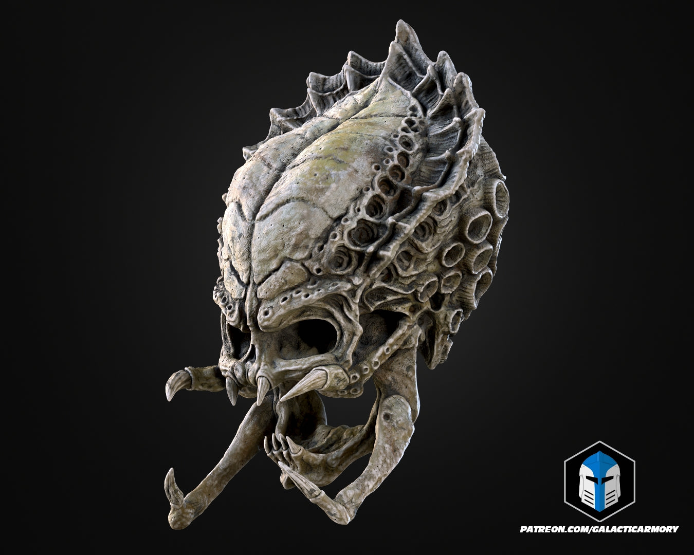 Predator Skull Trophy - 3D Print Files