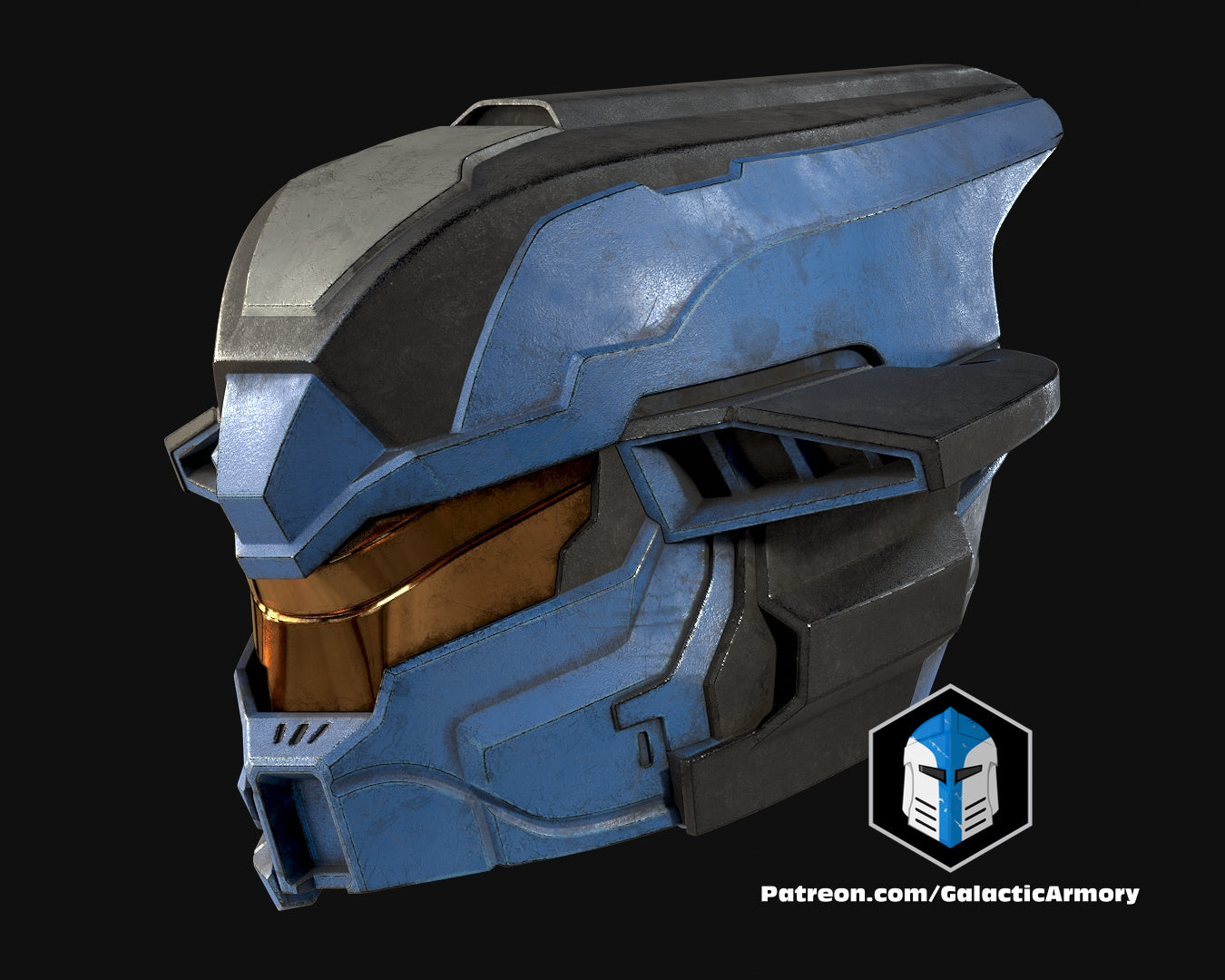 Infinite Thremaleon Helmet - 3D Print Files