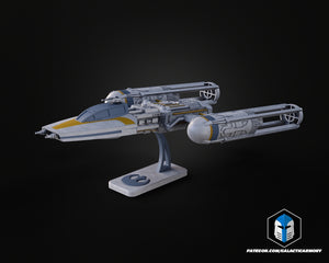 Y-Wing Vehicle Kit Card - 3D Print Files