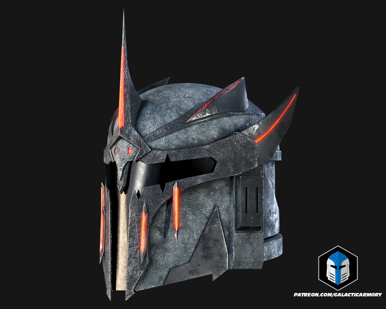 Demonic Mando Helmet - 3D Print Files