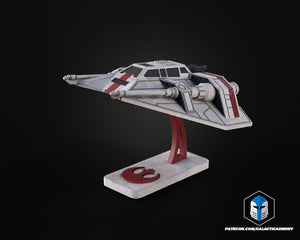 Snowspeeder Vehicle Kit Card - 3D Print Files