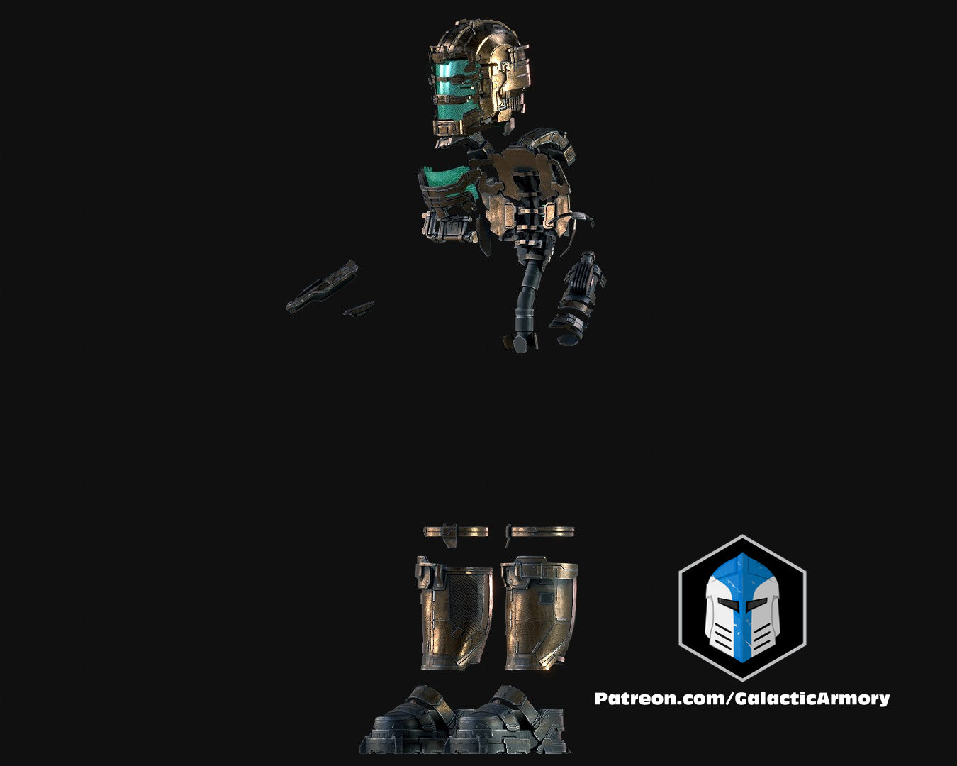 Isaac Clarke Level 1 Engineer Armor - 3D Print Files