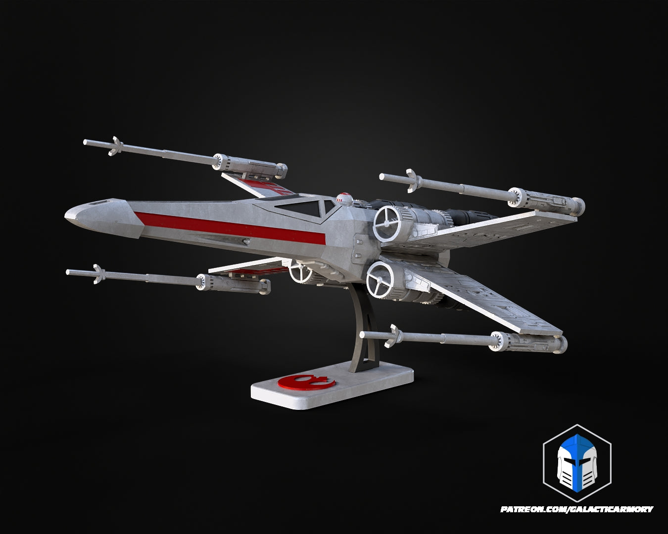 X-Wing Vehicle Kit Card - 3D Print Files