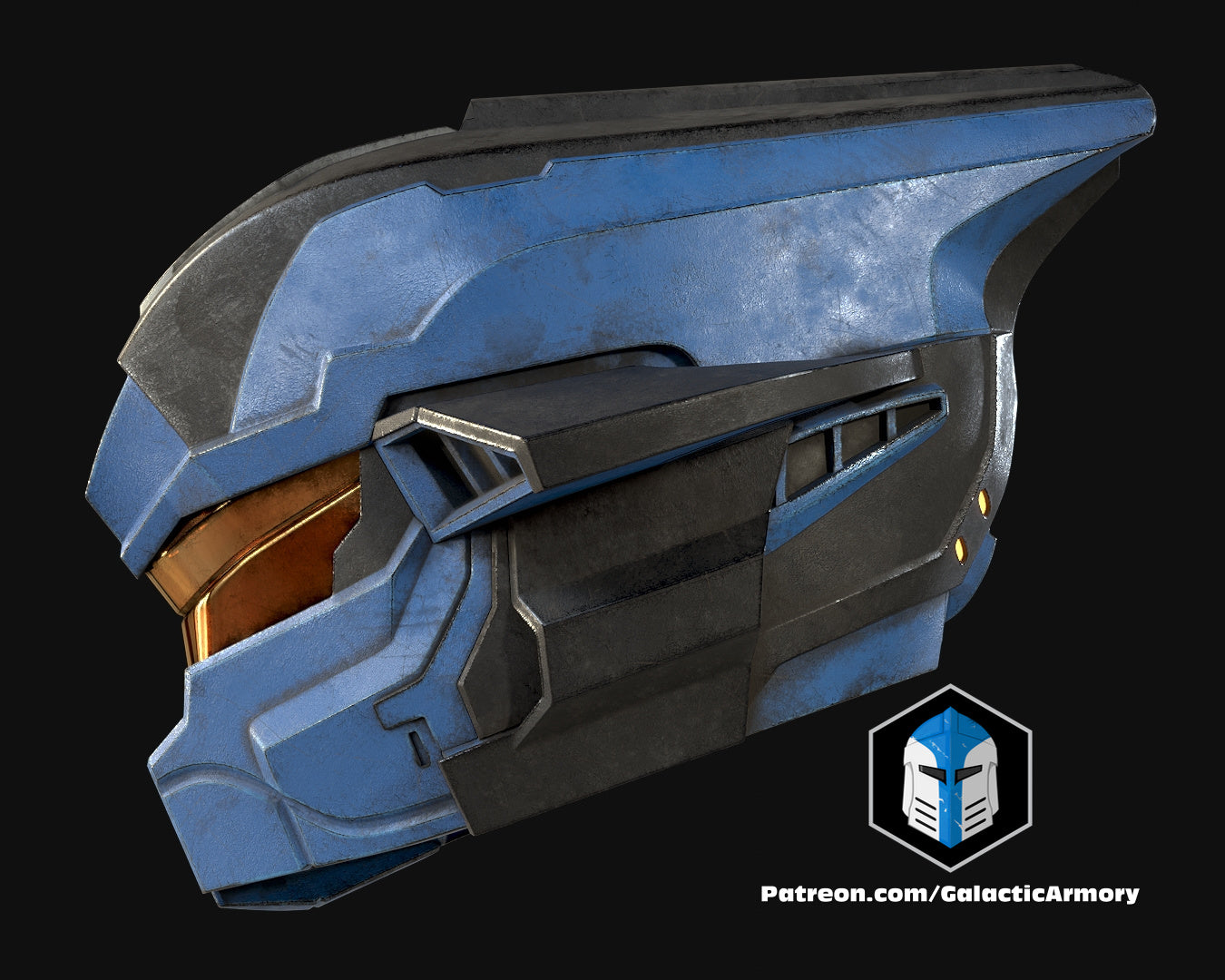 Infinite Thremaleon Helmet - 3D Print Files