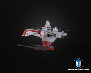 Clone Wars Arquitens Schiff - 3D-Druckdateien