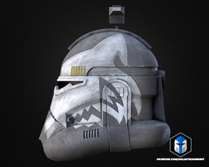 Commander Wolffe Helmet - 3D Print Files - Galactic Armory