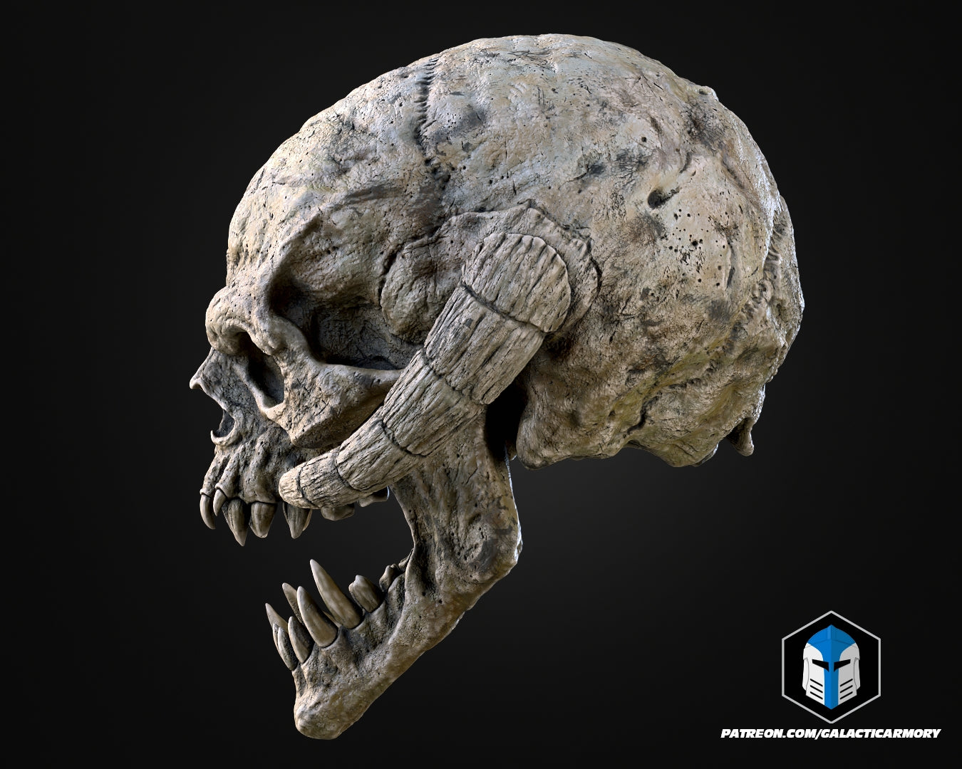 Life Sized Wampa Head Wall Mount - 3D Print Files