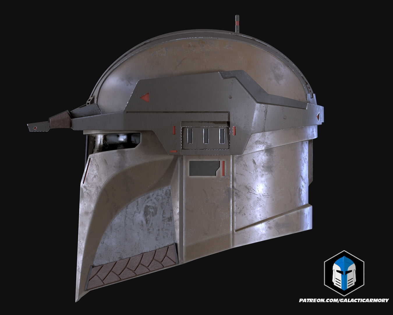 Cowboy Mando Helmet - 3D Print Files