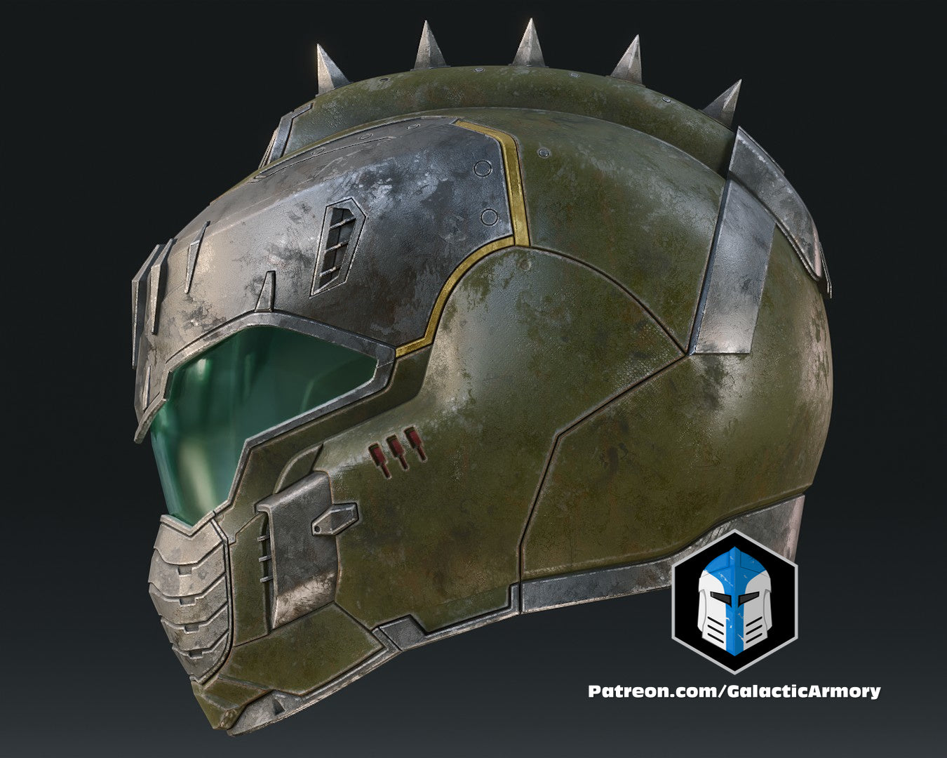 Doom Slayer Dark Ages Helmet and Armor - 3D Print Files