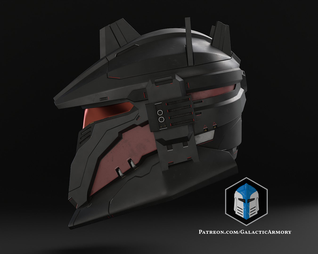 Moff Gideon Spartan Helmet - 3D Print Files