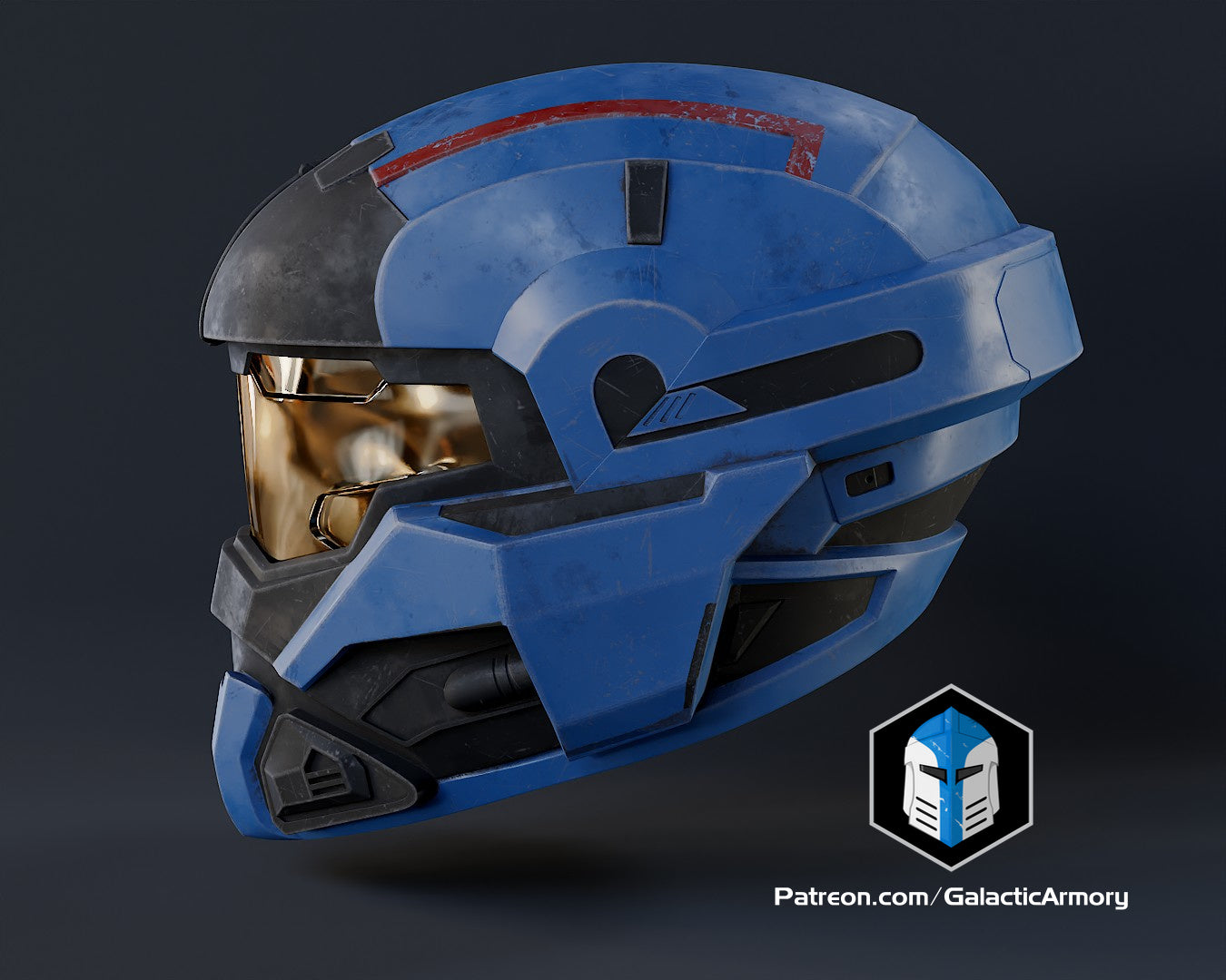 Halo Reach Carter Helmet - 3D Print Files