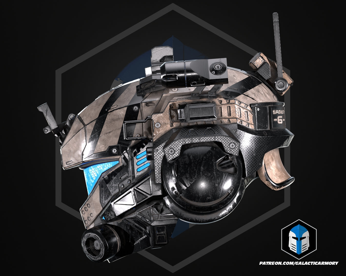 TF2 Pulse Blade Helmet - 3D Print Files – Galactic Armory