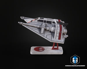 Snowspeeder Vehicle Kit Card - 3D Print Files