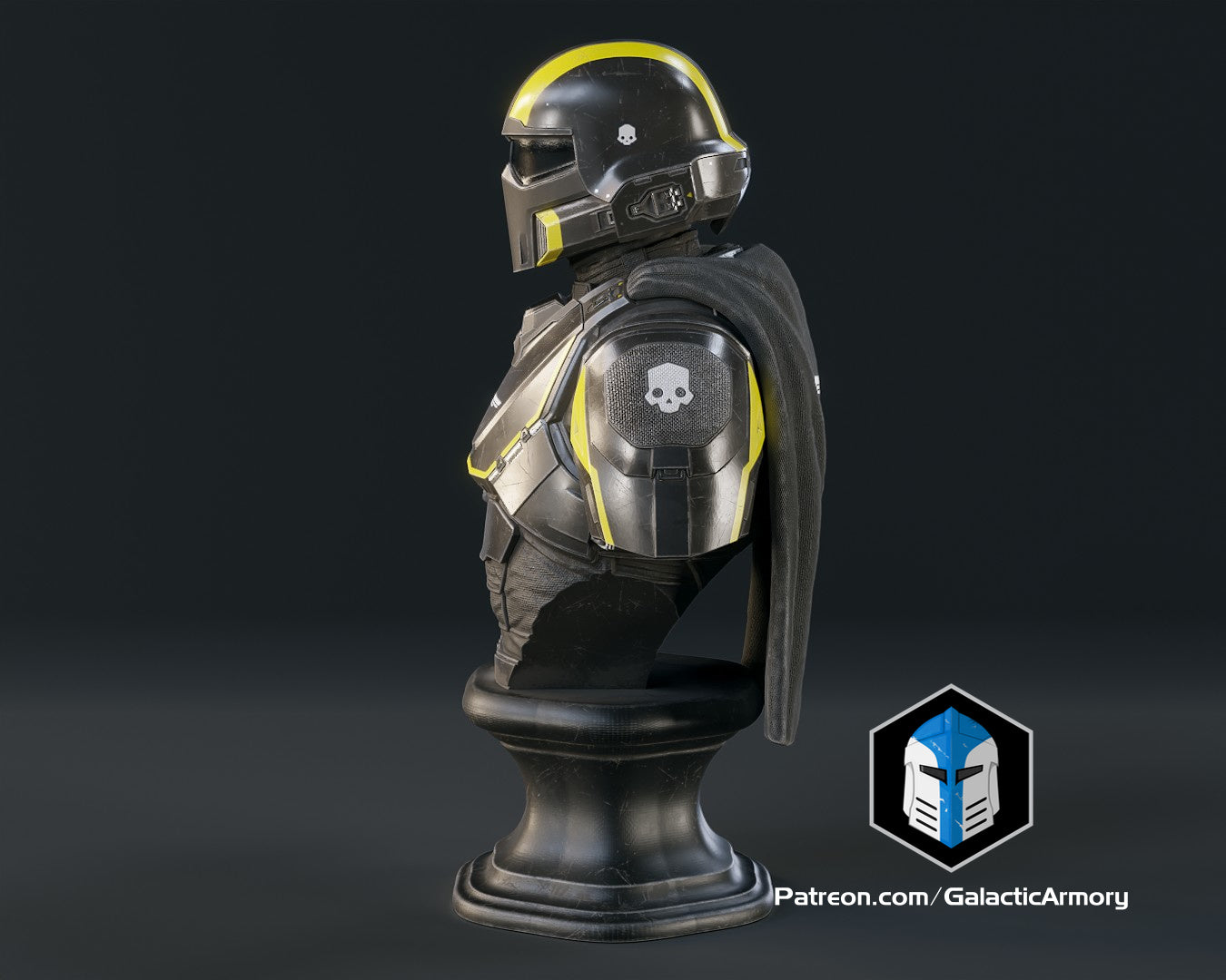 Helldivers 2 - B-01 Tactical Bust - 3D Print Files – Galactic Armory