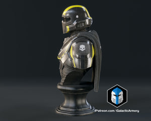 Helldivers 2 - B-01 Tactical Bust - 3D Print Files