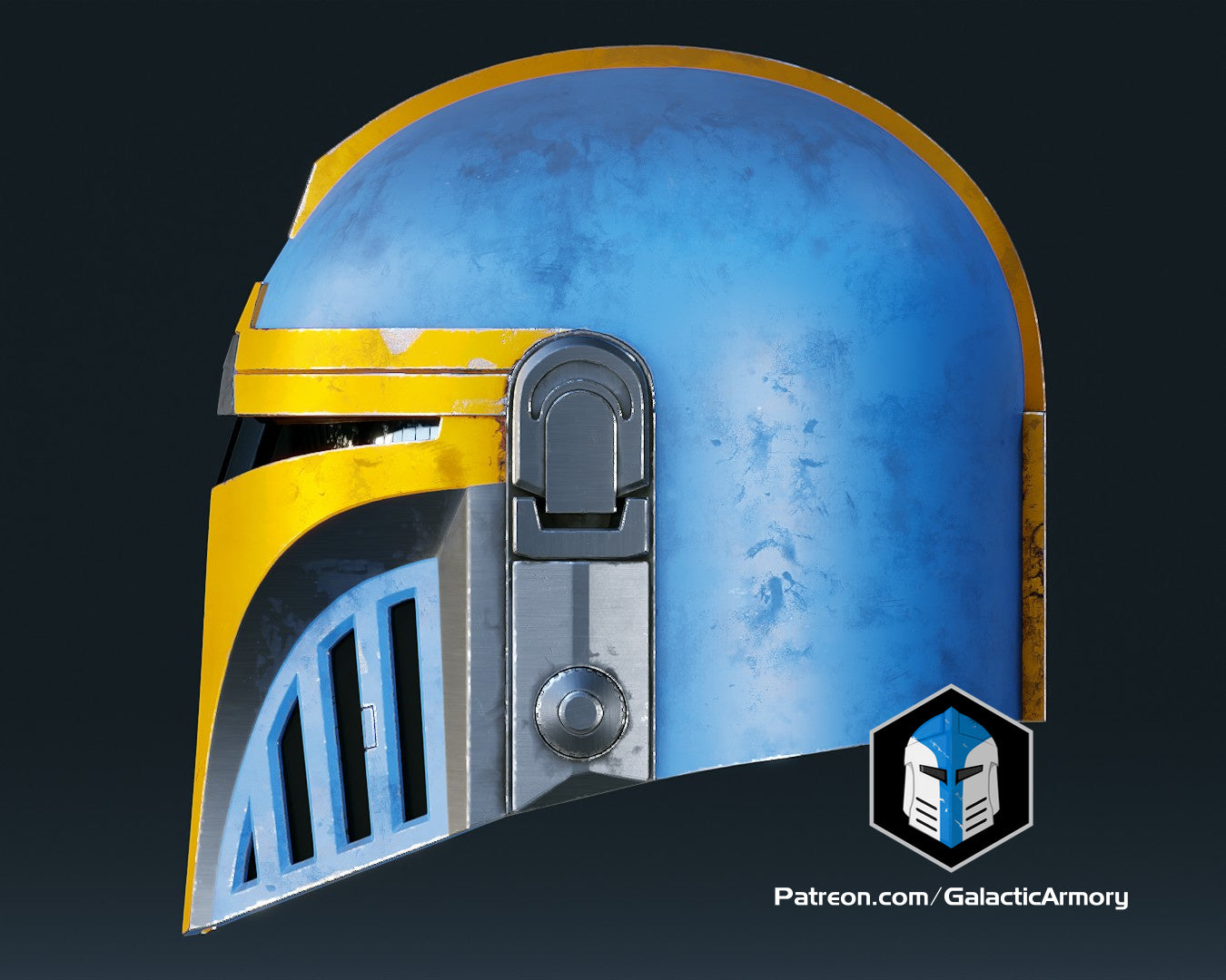 Aran Tal Mandalorian Helmet - 3D Print Files